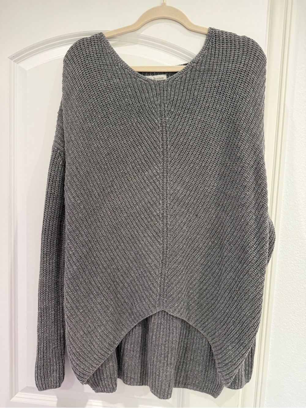 Urban Outfitters Gray Chunky Knit Sweater